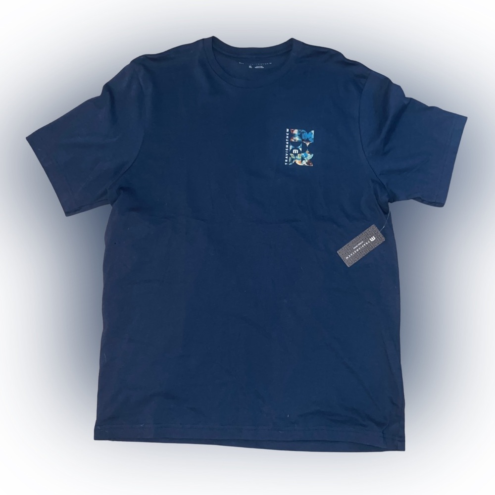 Men’s Travis Mathew Blue Golf Graphic T-Shirt XL